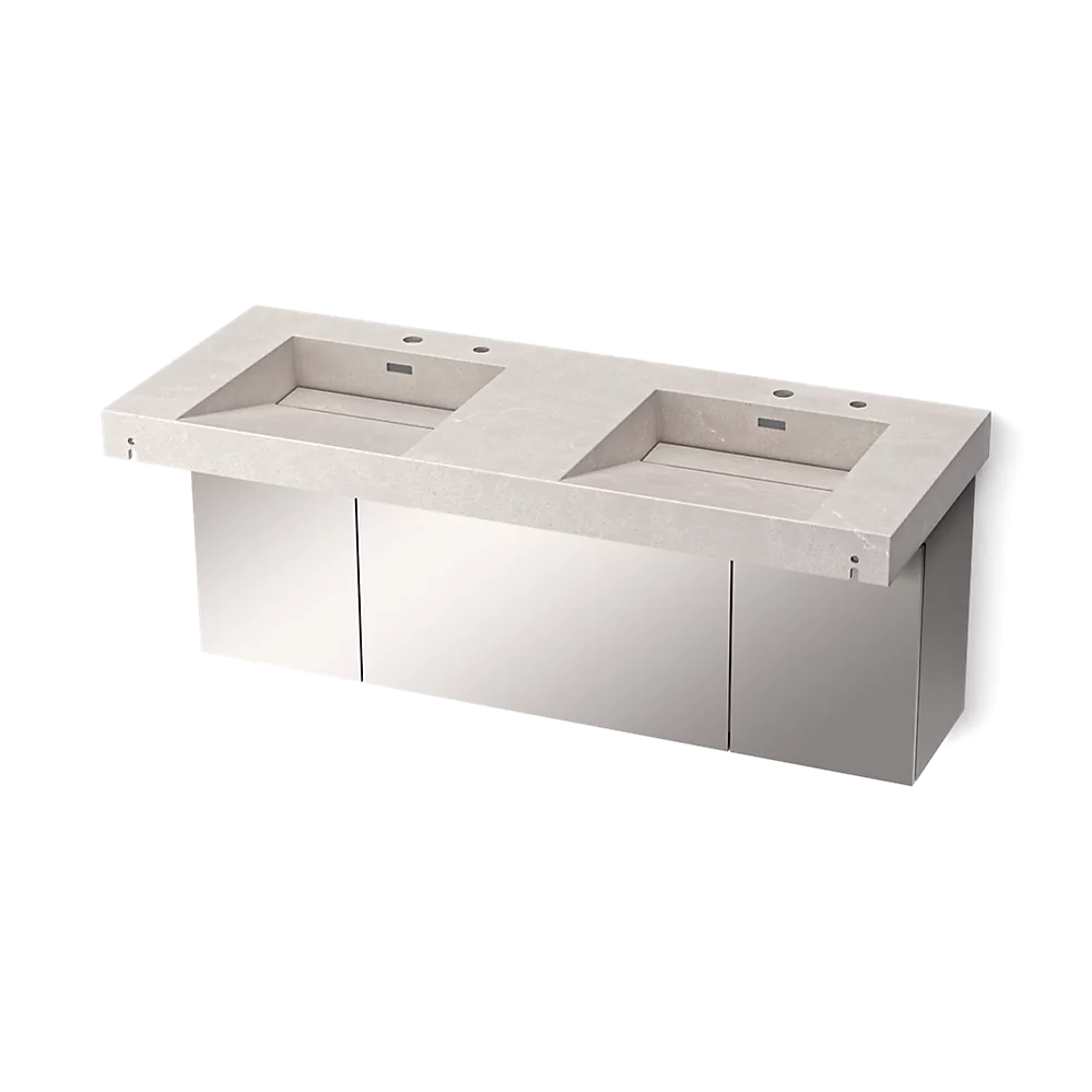 Kohler 81030-BSS-KED Constellation Vanity 60 Basin Dm