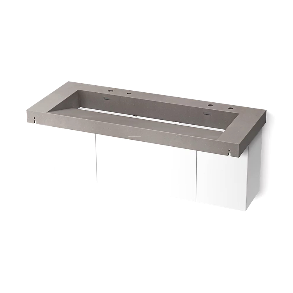 Kohler 81032-BPW-KCE Constellation Vanity 60 Trough Dm