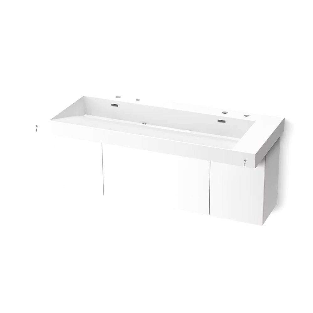Kohler 81032-BPW-KCG Constellation Vanity 60 Trough Dm