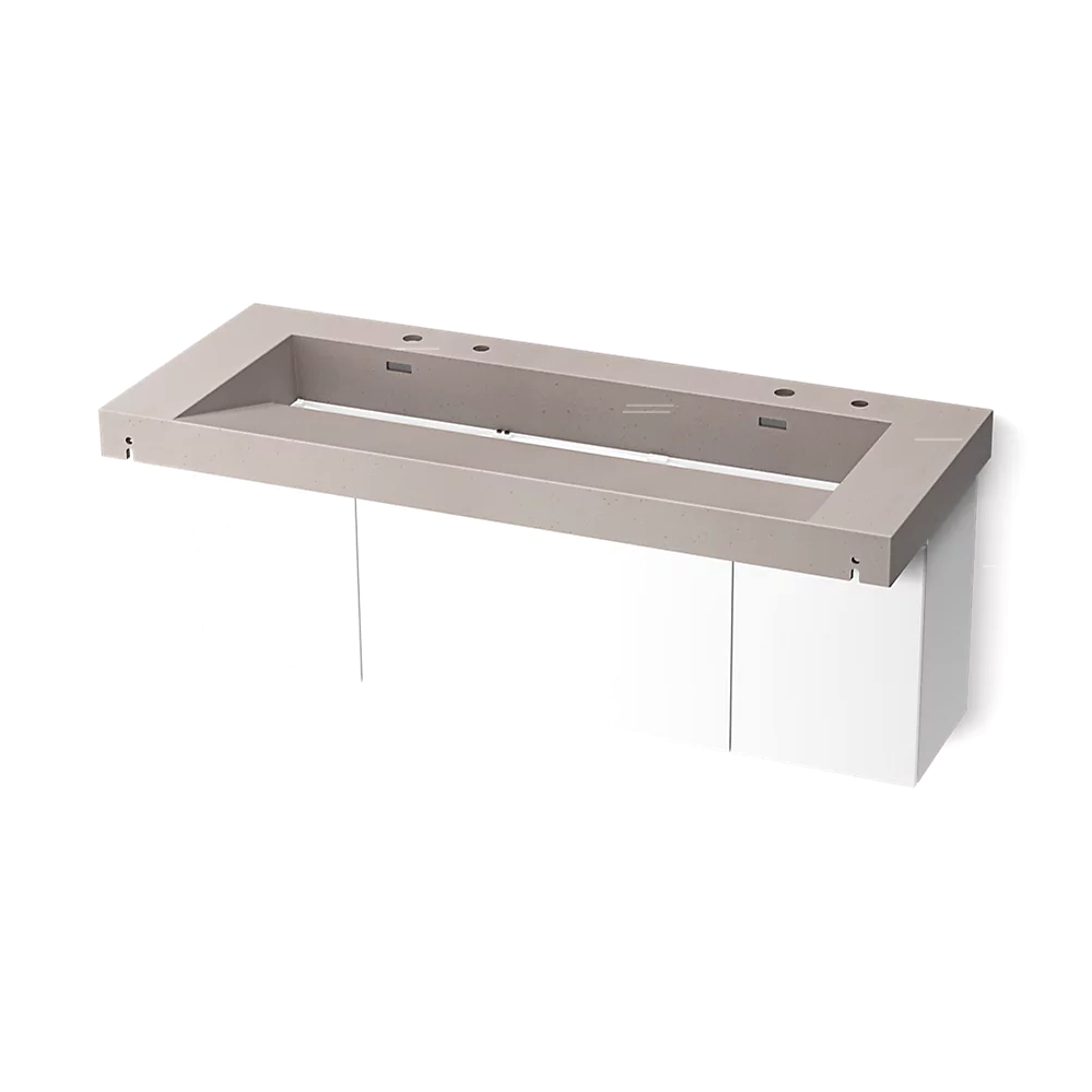 Kohler 81032-BPW-KCN Constellation Vanity 60 Trough Dm