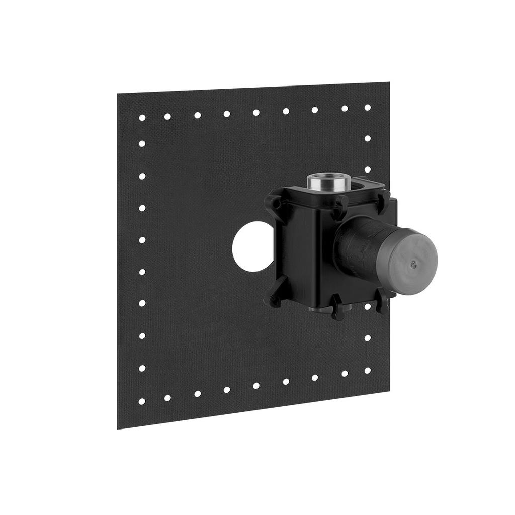 Gessi 39683 Inciso In Wall Thermostatic Rough Valve For Volume Control Chrome 1