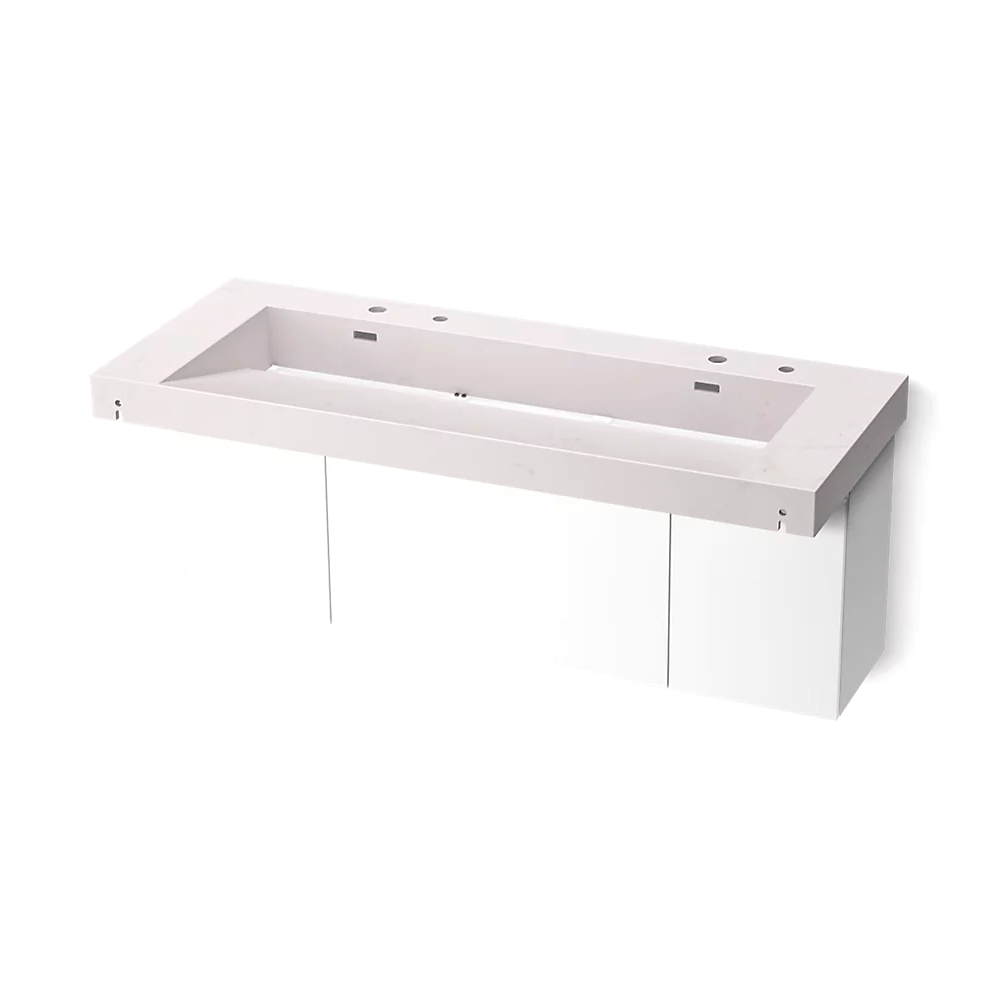 Kohler 81032-BPW-KES Constellation Vanity 60 Trough Dm