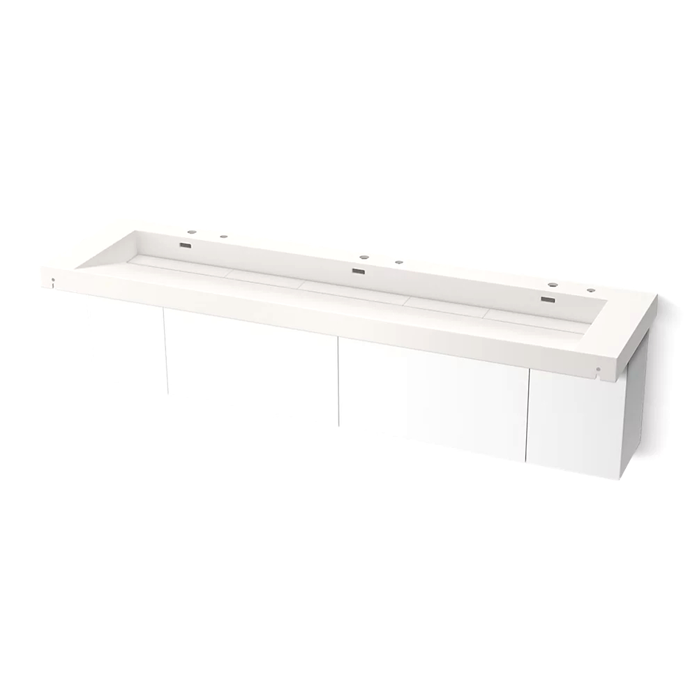 Kohler 81033-BPW-KCD Constellation Vanity 90 Trough Dm