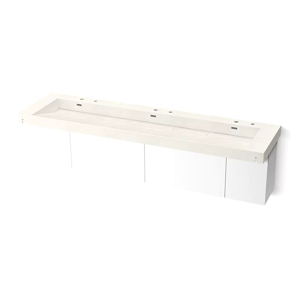 Kohler 81033-BPW-KCR Constellation Vanity 90 Trough Dm