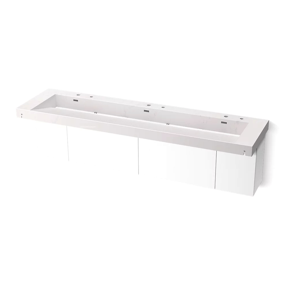 Kohler 81033-BPW-KES Constellation Vanity 90 Trough Dm