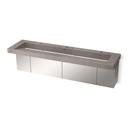 Kohler 81033-BSS-KCE Constellation Vanity 90 Trough Dm