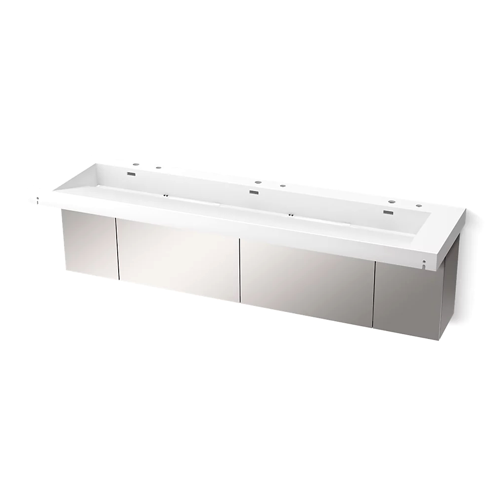 Kohler 81033-BSS-KCG Constellation Vanity 90 Trough Dm