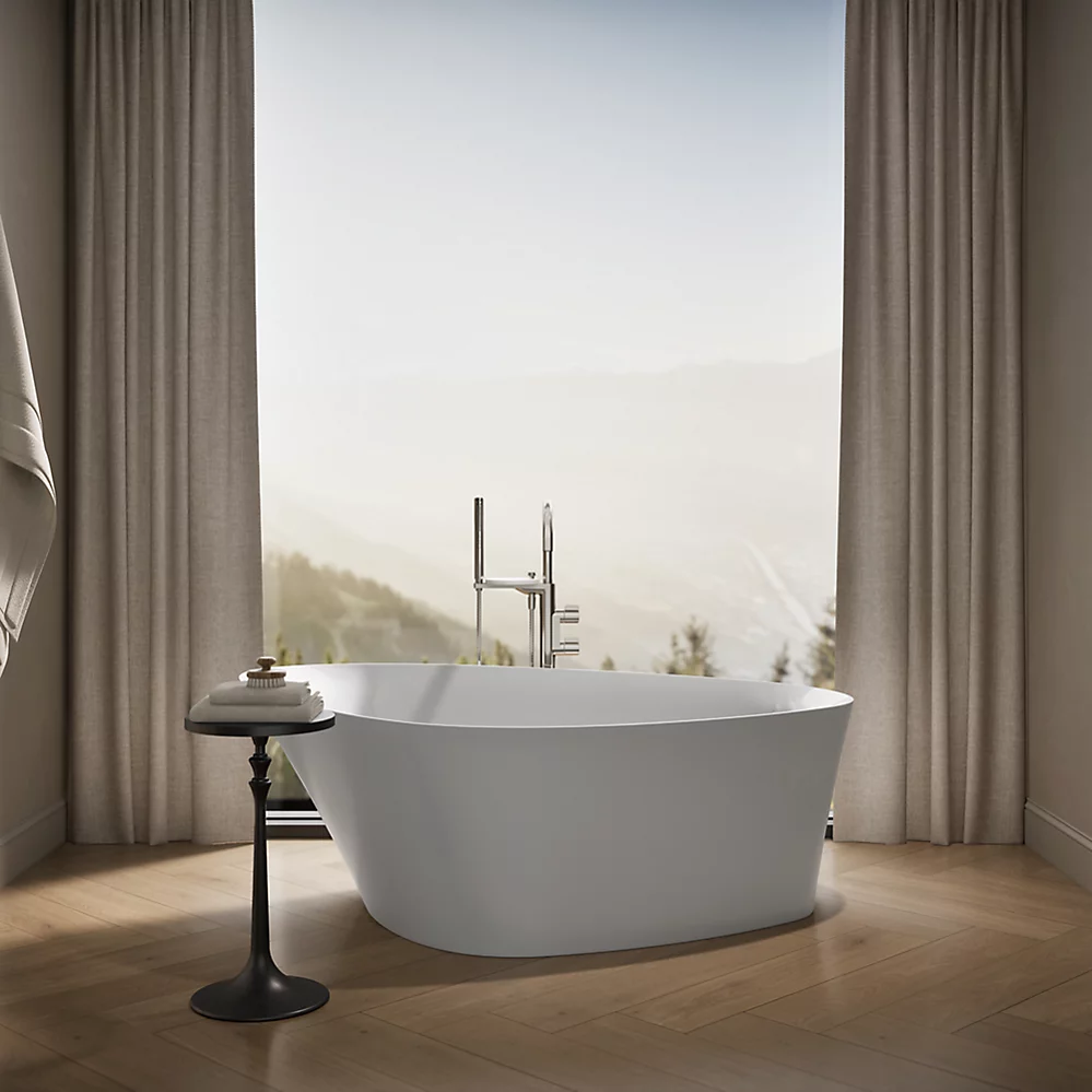Kohler 8331-0 Veil Freestanding Bath 66X36