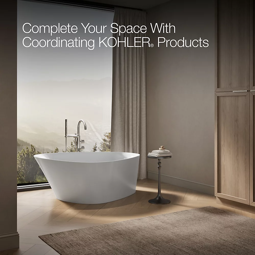 Kohler 8331-0 Veil Freestanding Bath 66X36