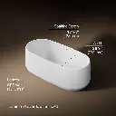 Kohler 8335-0 Ceric 60 X30 Freestanding Bath
