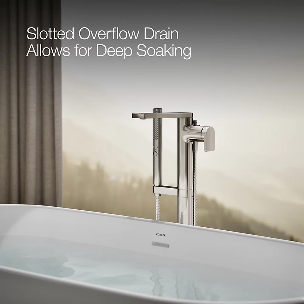 Kohler 8335-0 Ceric 60 X30 Freestanding Bath
