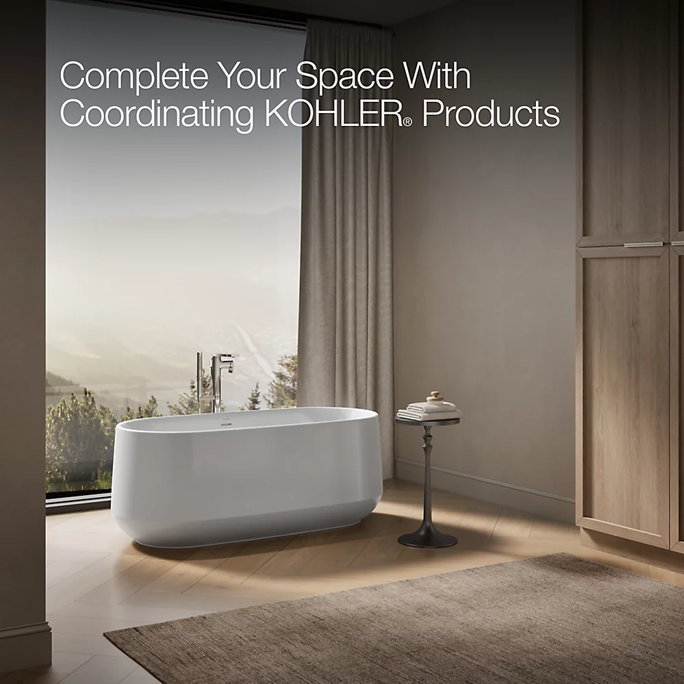 Kohler 8335-0 Ceric 60 X30 Freestanding Bath