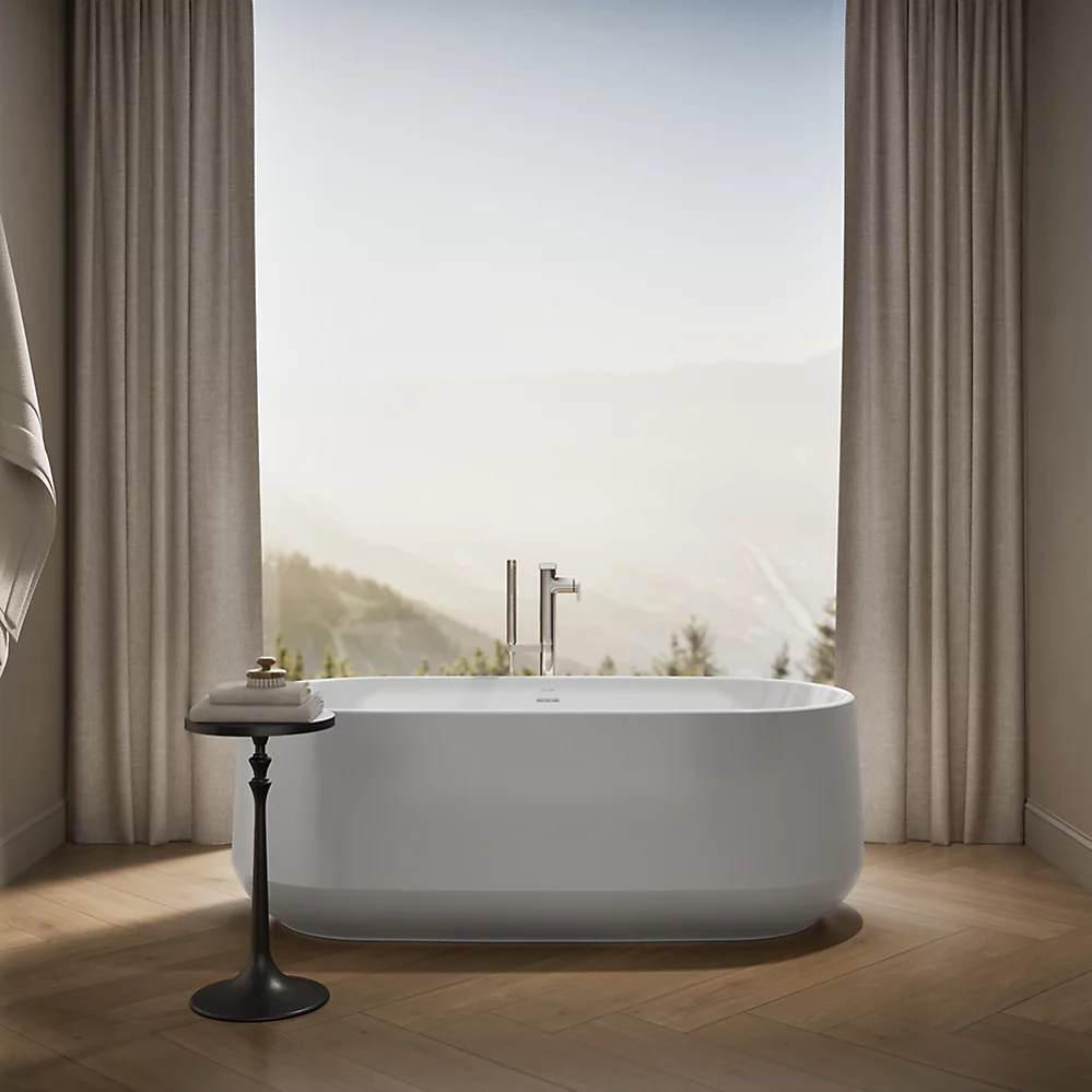Kohler 8336-0 Ceric Freestanding Bath 66X32