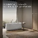 Kohler 8336-0 Ceric Freestanding Bath 66X32