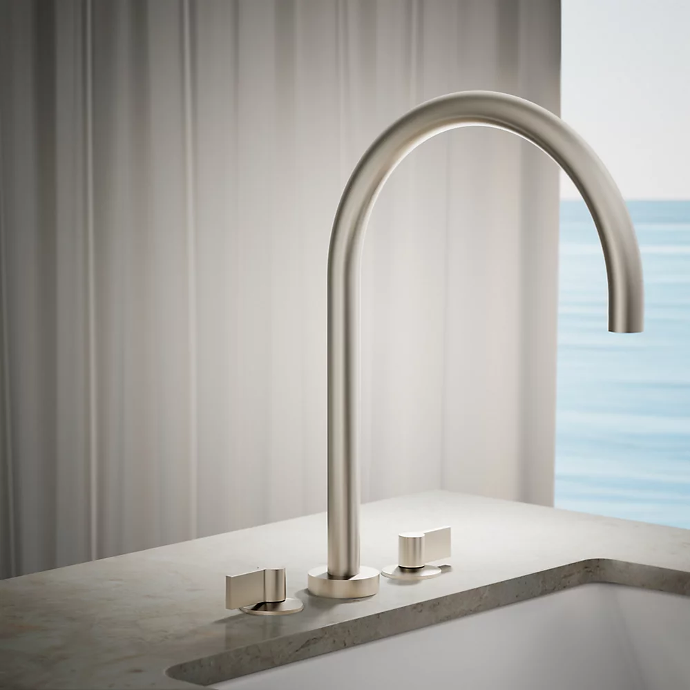 Kohler 8360-BN Deck Mount Spout, Non-Diverter