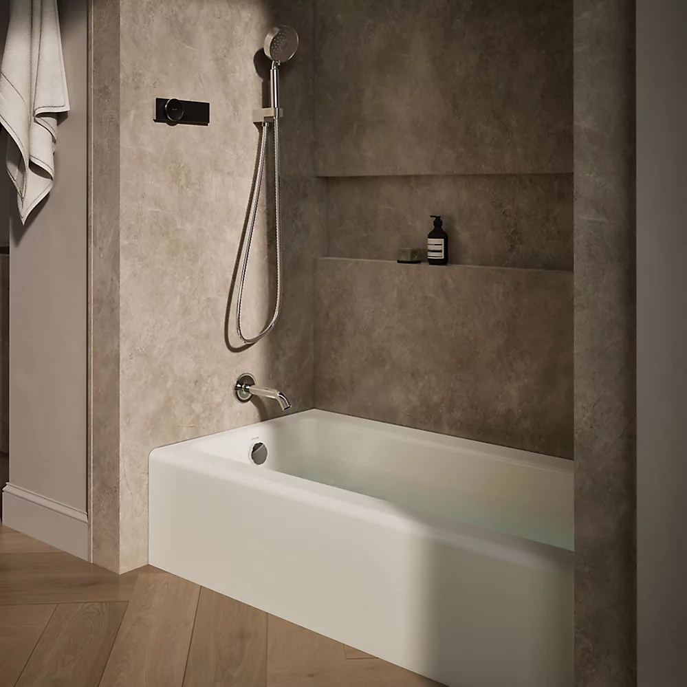 Kohler 837-96 Bellwether Cast Iron Bath, Lh
