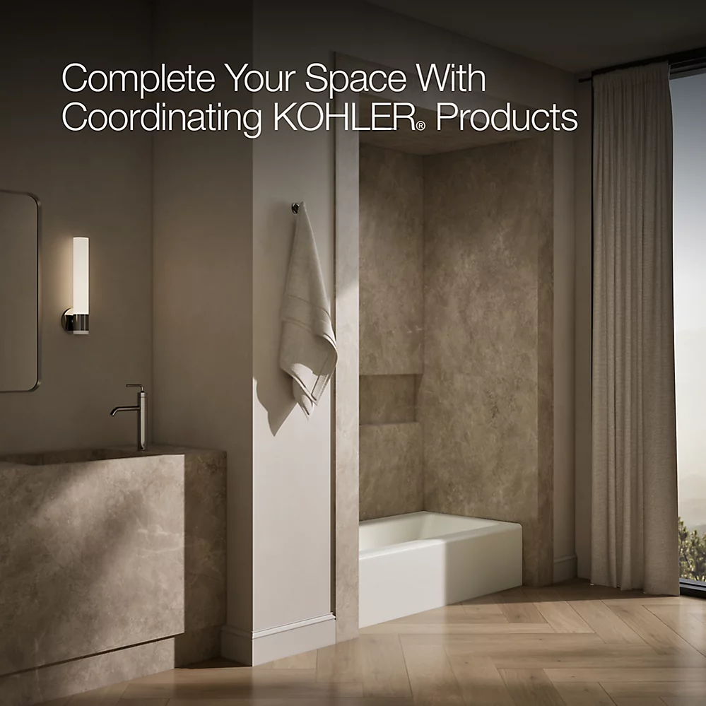 Kohler 837-96 Bellwether Cast Iron Bath, Lh