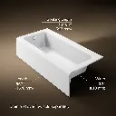 Kohler 847-0 Bellwether 66X32X16.5, Lh, Bath