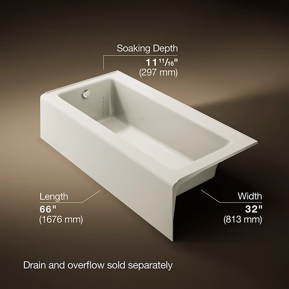 Kohler 847-96 Bellwether 66X32X16.5, Lh, Bath