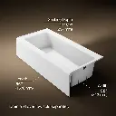 Kohler 848-0 Bellwether 66X32X16.5, Rh, Bath