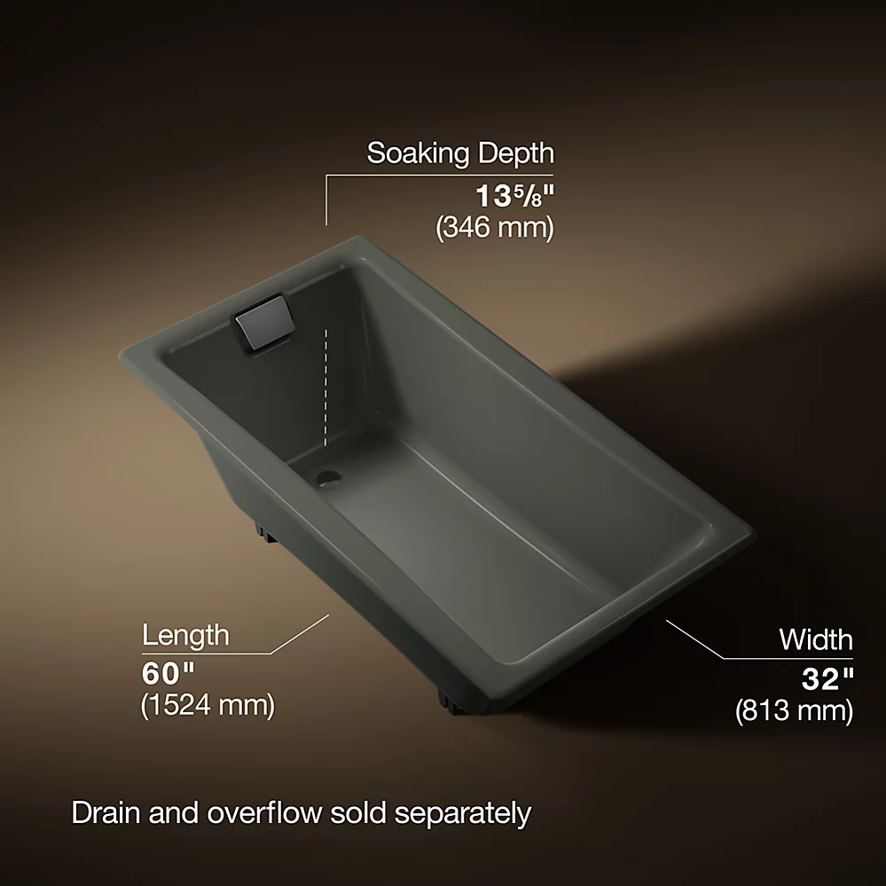 Kohler 850-58 Tea-For-Two 5' Bath