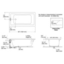 Kohler 850-58 Tea-For-Two 5' Bath