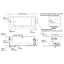 Kohler 852-GH96-96 Tea-For-Two Heated Bbm 5' Bath