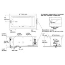 Kohler 852-JH-7 Tea-For-Two 5' Flexjet Whirlpool