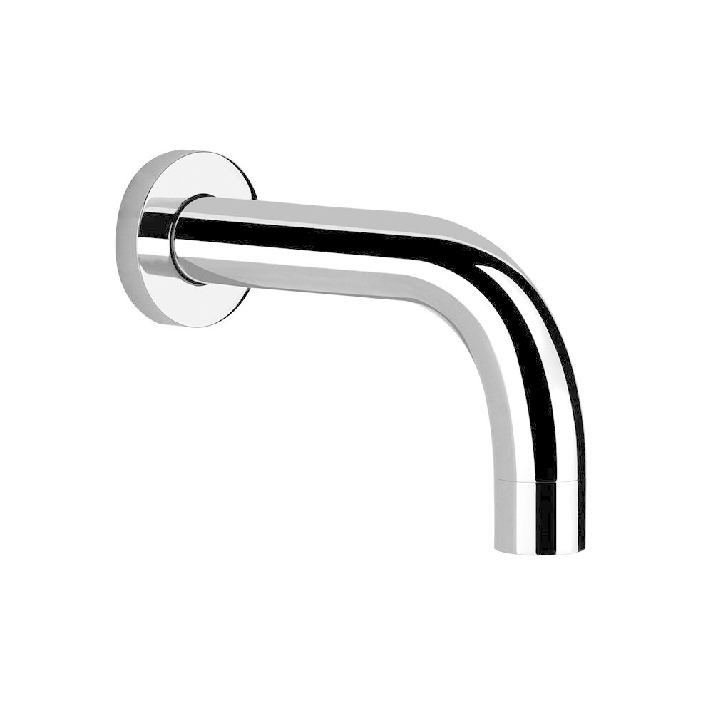 Gessi 38785 Via Tortona Wall Mounted Bath Spout Only Chrome 1