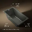 Kohler 855-58 Tea-For-Two 5.5' Bath, Drop-In