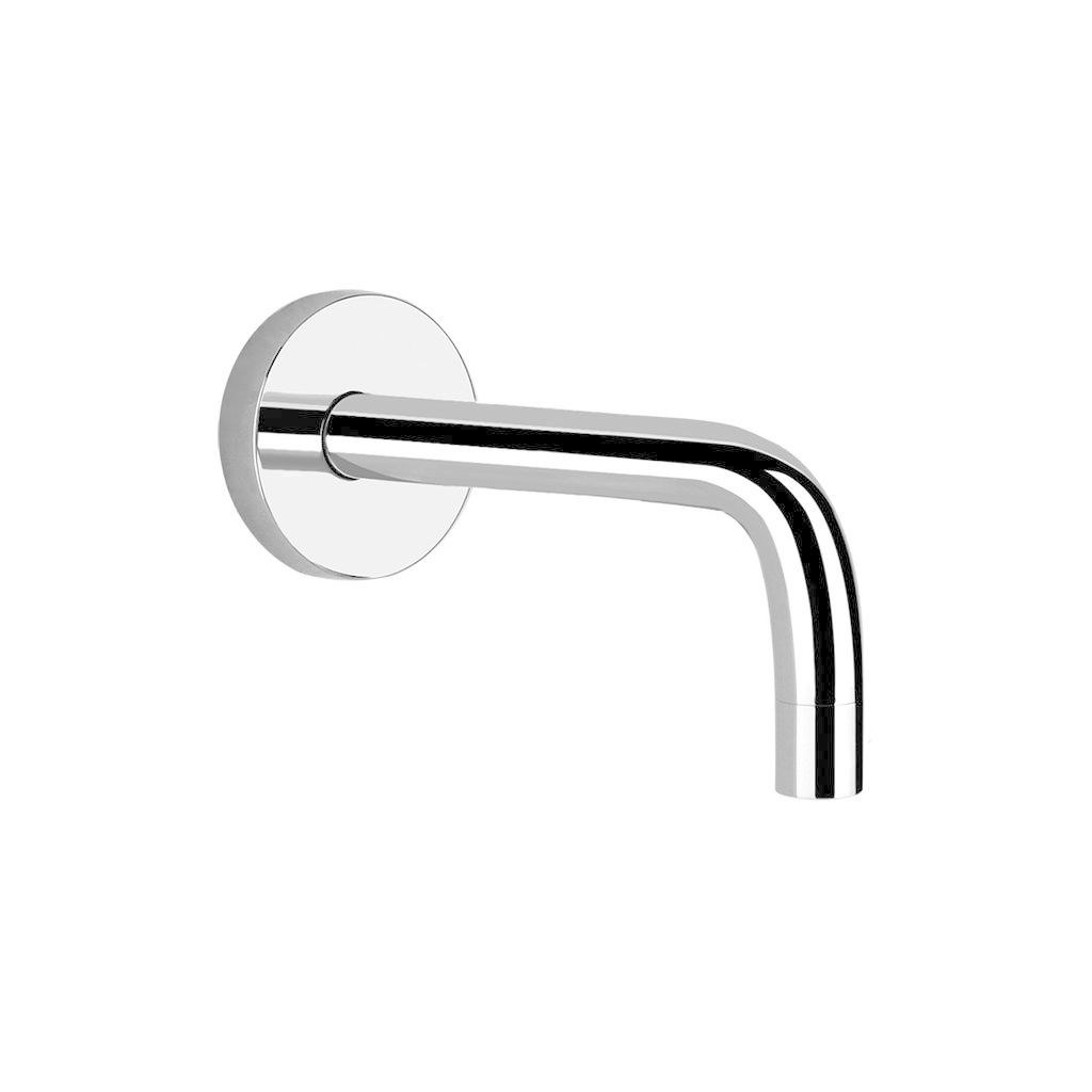 Gessi 38780 Via Tortona Wall Mounted Spout Only Chrome 1