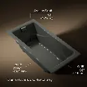 Kohler 863-58 Tea-For-Two 6' Bath