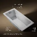 Kohler 863-95 Tea-For-Two 6' Bath