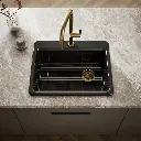 Kohler 8668-1A1-7 Riverby Single Basin Top Mount Sink