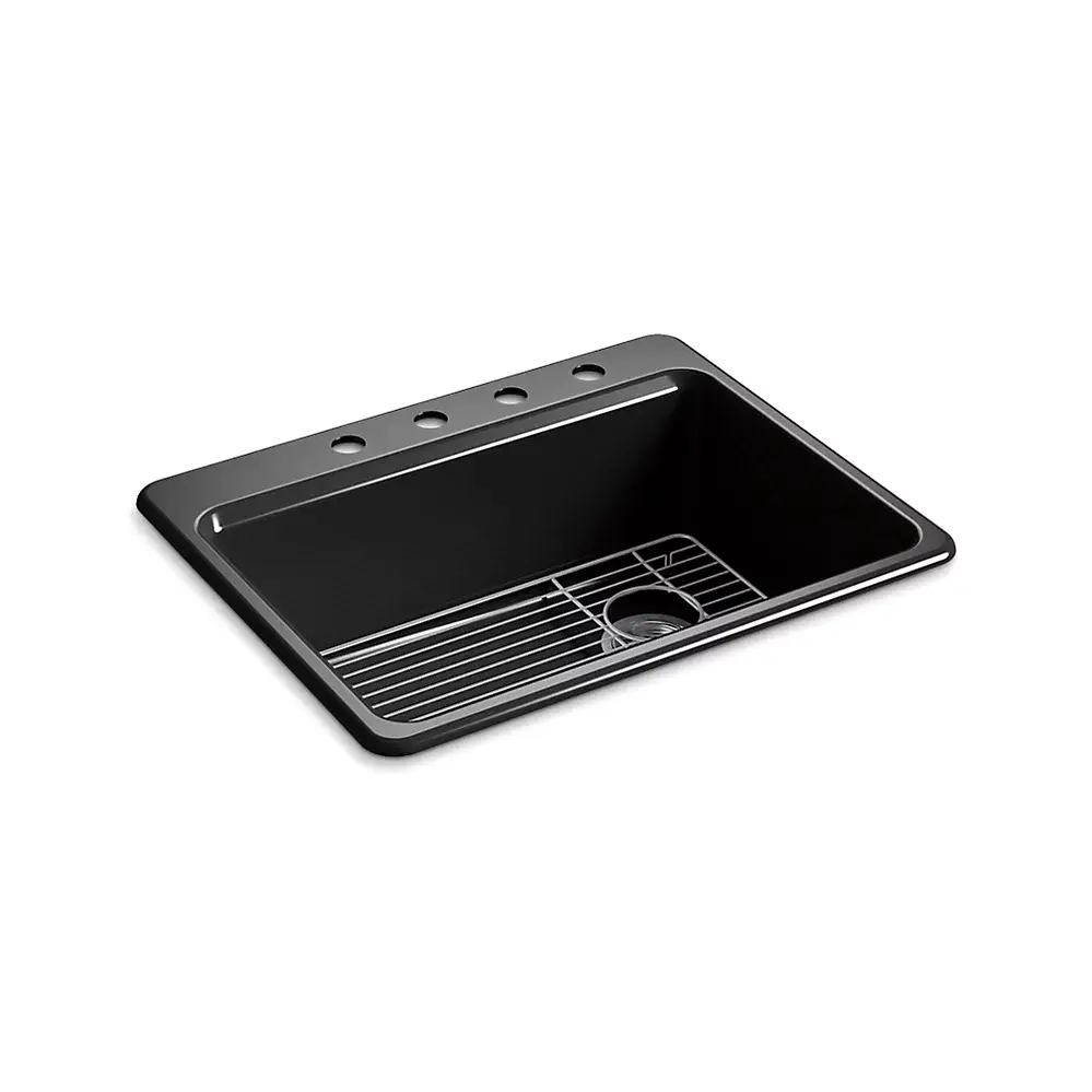 Kohler 8668-4A1-7 Riverby Single Basin Top Mount Sink