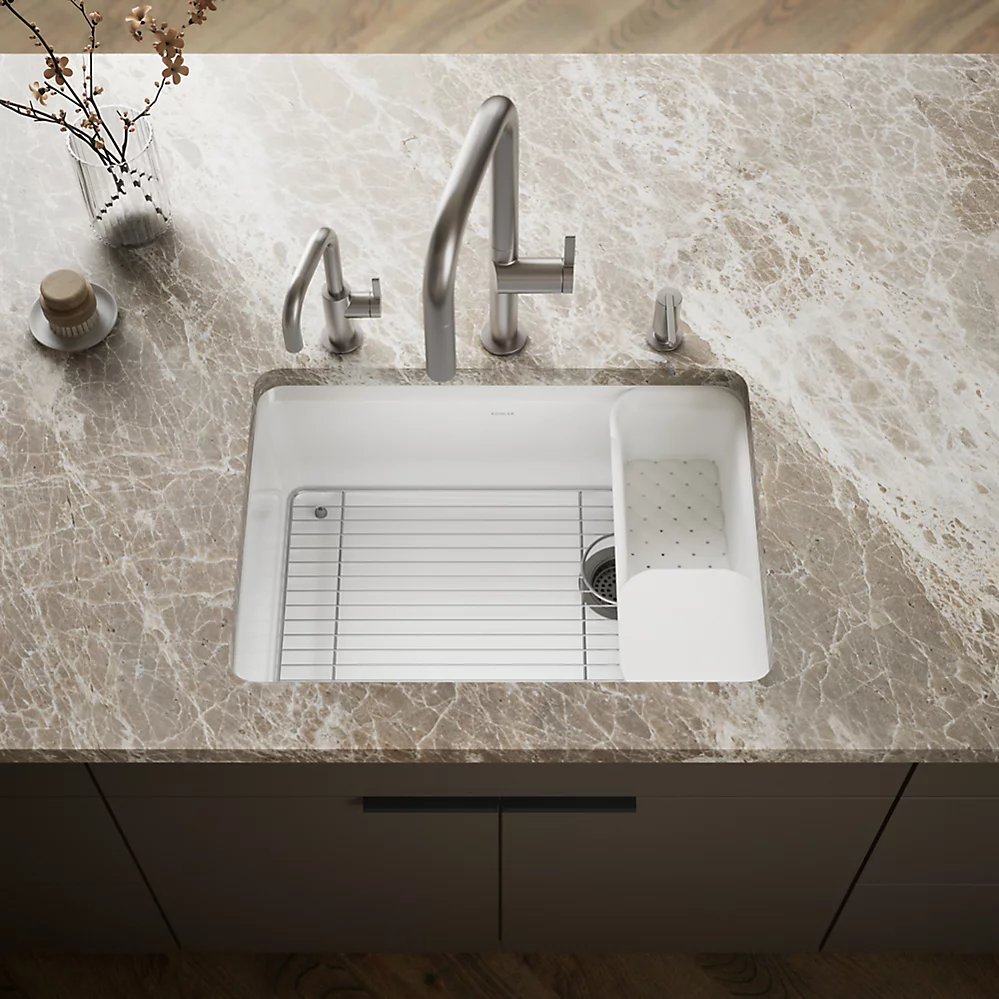 Kohler 8668-5UA2-0 Riverby Single Basin Undermount Sink