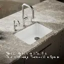 Kohler 8668-5UA2-0 Riverby Single Basin Undermount Sink