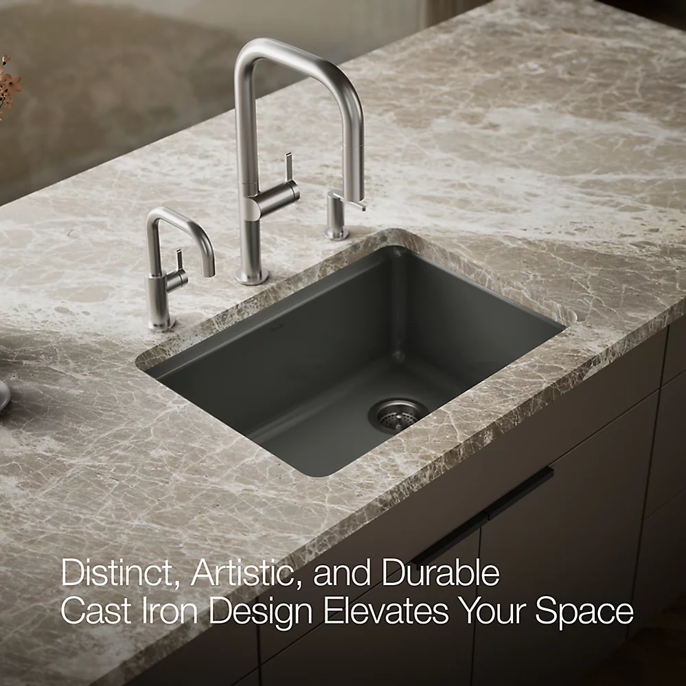 Kohler 8668-5UA2-58 Riverby Single Basin Undermount Sink