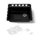 Kohler 8668-5UA2-7 Riverby Single Basin Undermount Sink15