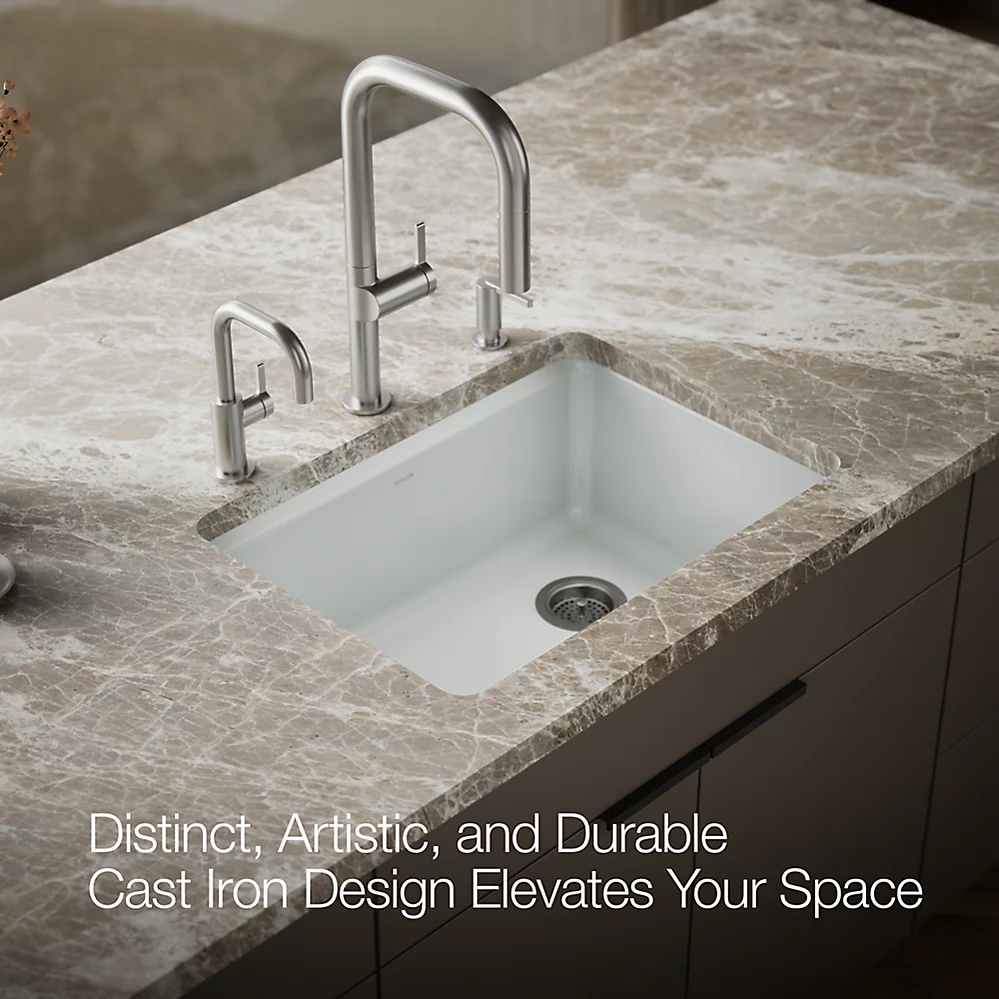 Kohler 8668-5UA2-95 Riverby Single Basin Undermount Sink