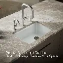 Kohler 8668-5UA2-95 Riverby Single Basin Undermount Sink