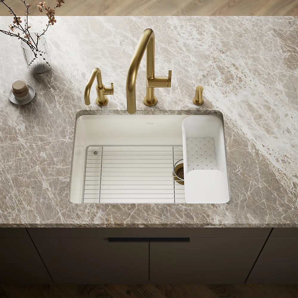 Kohler 8668-5UA2-96 Riverby Single Basin Undermount Sink