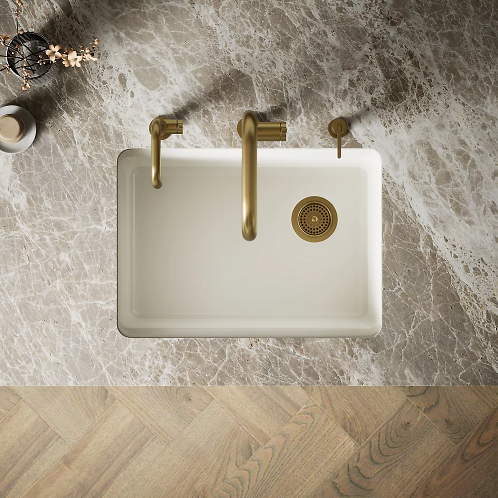 Kohler 8668-5UA2-96 Riverby Single Basin Undermount Sink