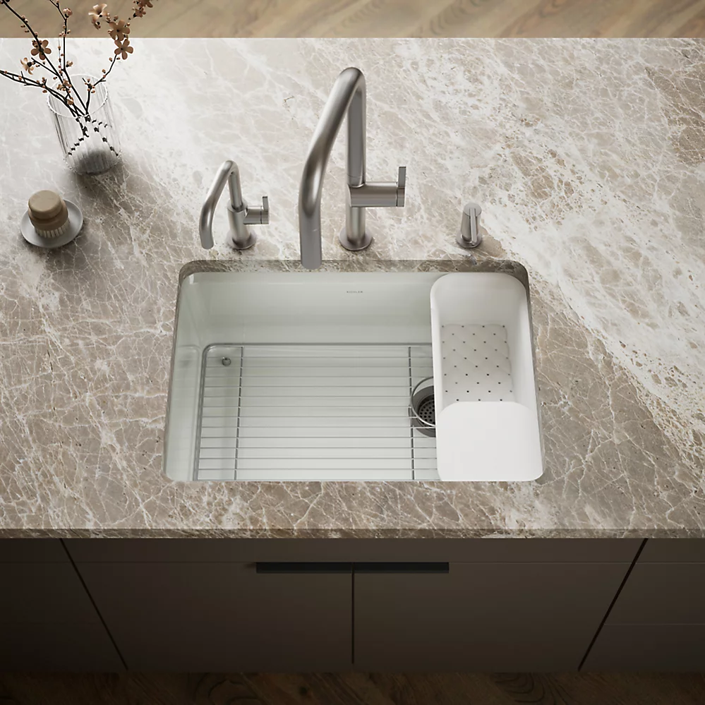 Kohler 8668-5UA2-FF Riverby Single Basin Undermount Sink