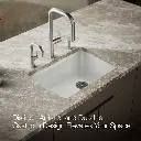 Kohler 8668-5UA2-FF Riverby Single Basin Undermount Sink