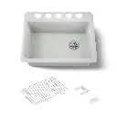 Kohler 8668-5UA2-FF Riverby Single Basin Undermount Sink