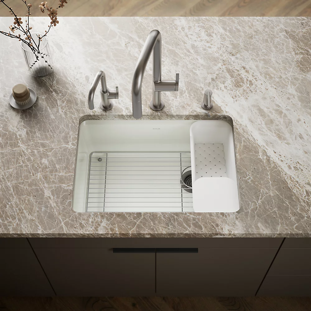 Kohler 8668-5UA2-NY Riverby Single Basin Undermount Sink