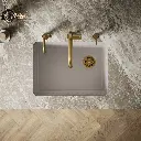 Kohler 8668-5UA2-TRF Riverby Single Basin Undermount Sink