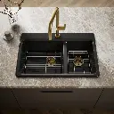 Kohler 8669-1A1-7 Riverby Offset Top Mount Sink
