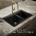 Kohler 8669-1A1-7 Riverby Offset Top Mount Sink